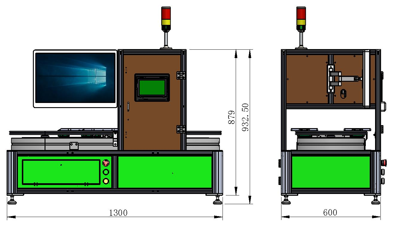 桌面型機器視覺傳送線應用平臺 桌面型機器視覺傳送線應用平臺